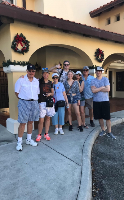 Fotka týmu z Fort Lauderdale Scavenger Hunt